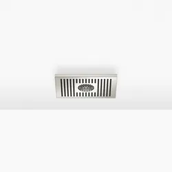 Dornbracht Regenbrause für Deckenanbindung, mit LED-Beleuchtung, eckig, 300x240mm, 28042980-08, Farbe: Platin