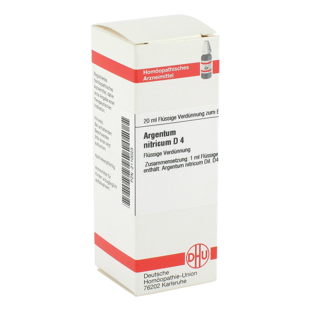 DHU-Arzneimittel GmbH & Co. KG Argentum Nitricum D4 Dilution 02110023