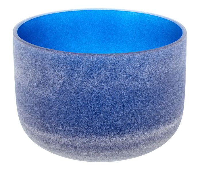 Thomann Crystal Singing Bowl IFC 8" A indaco