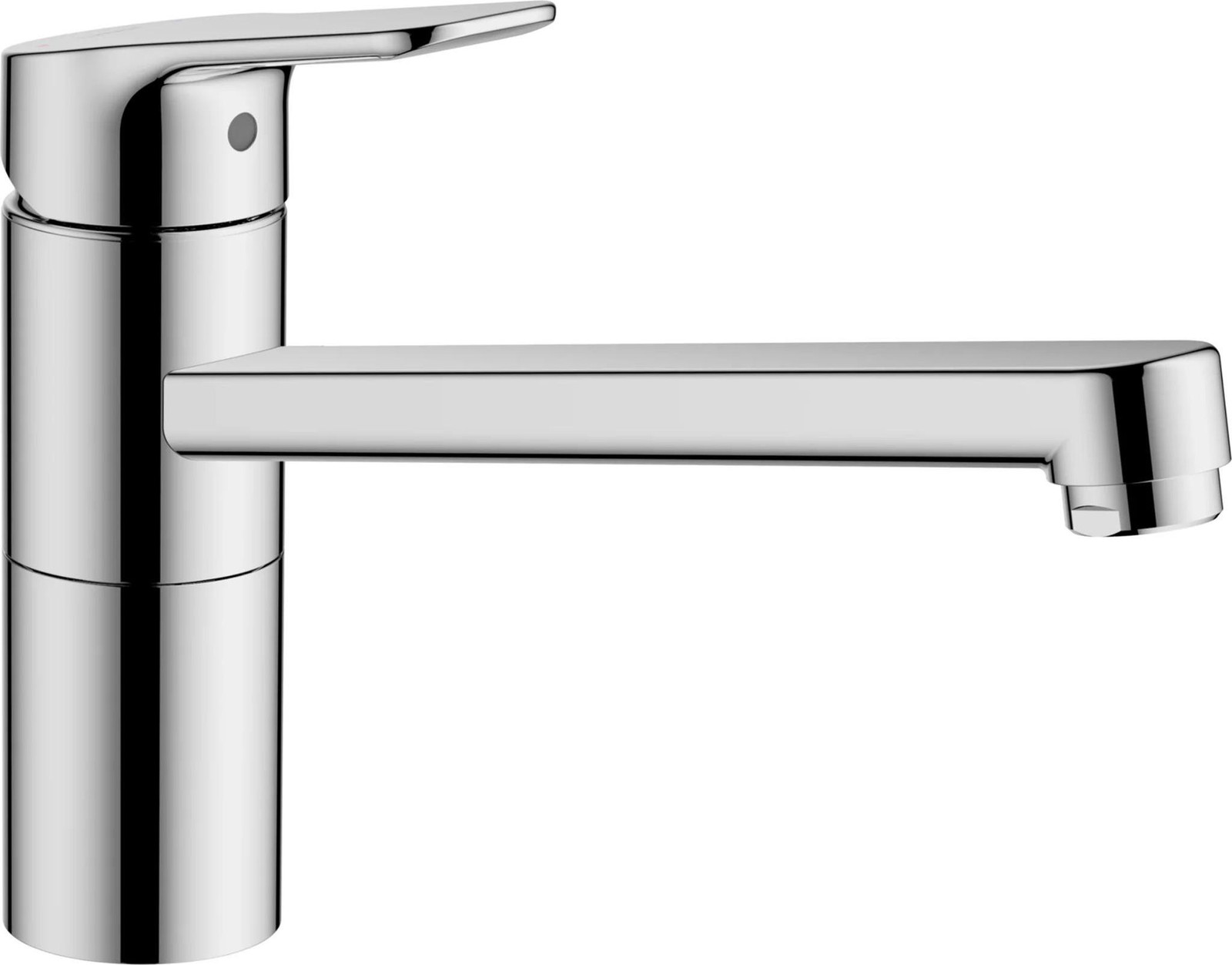 Hansa EHM keukenkraan met HANSABASIC uitloop, chroom, 223 mm