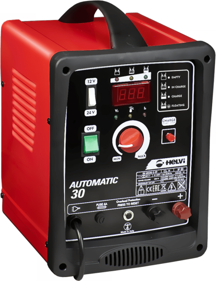 Helvi Automatic 30 - Batterieladegerät und automatisches Erhaltungsladegerät - 12/24 V - 230V