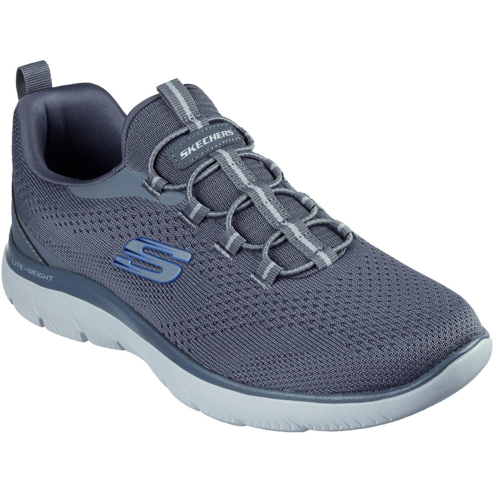 Skechers Summits Tallo Textil Herren Charcoal Sneaker