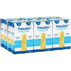 Fresubin Energy Fibre Trinknahrung Banane 6X4X200 ml Lösung