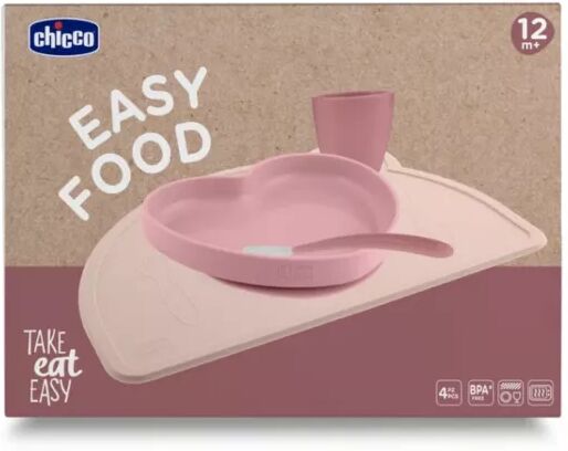 Chicco Easy Food Set Papa Rosa +12m