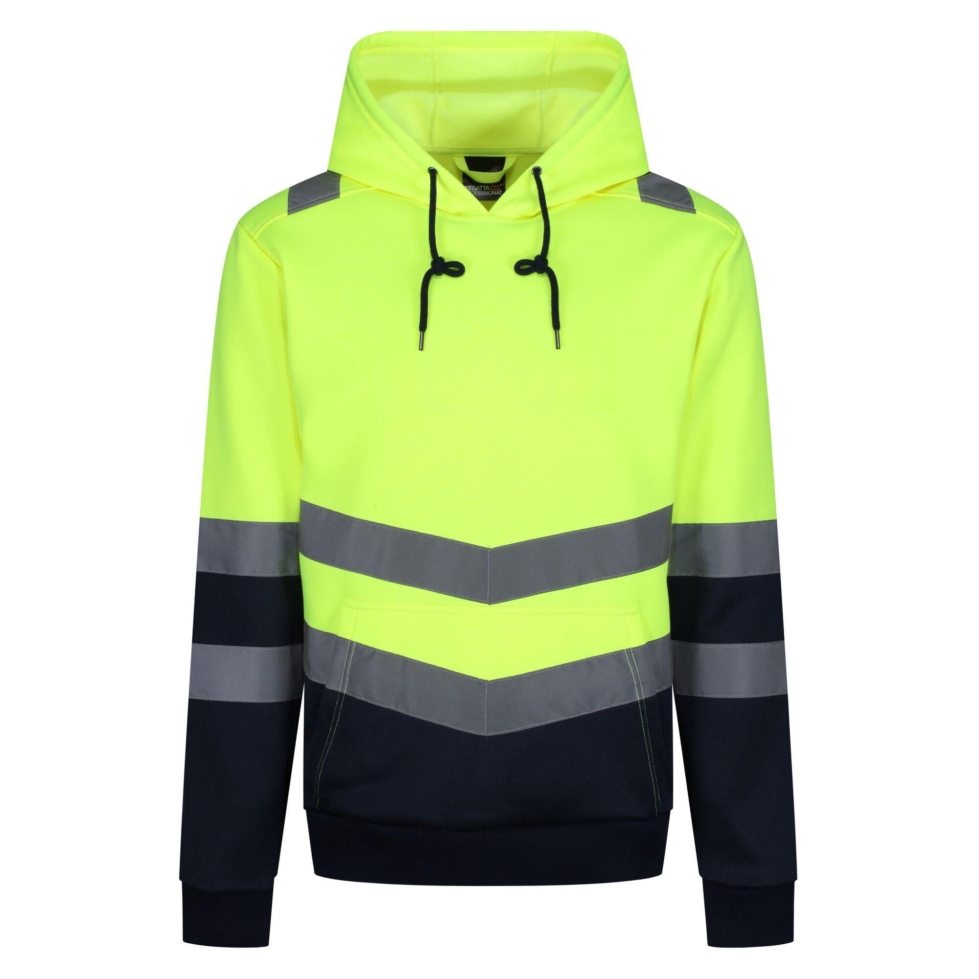 Regatta Heren Overhead High-Vis Hoodie (Geel)