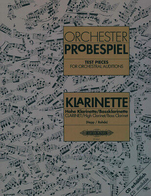 Edition Peters Orchester Probe Klarinette