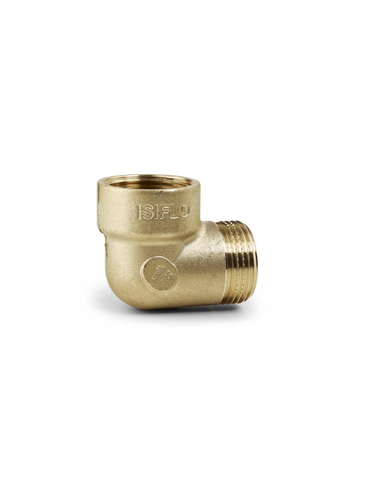 Isiflo Elbow brass 90° female/male 14