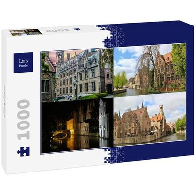 Lais Puzzle Collage Brügge 1000 Teile