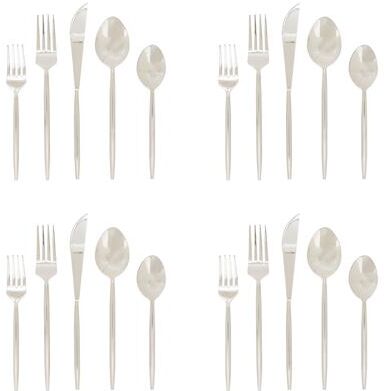 Saro Lifestyle Sleek Shine Everyday Flatware