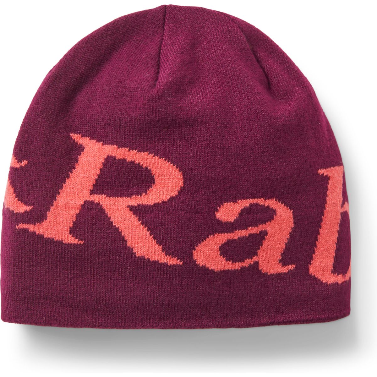Rab Logo Beanie mulberry/hibiscus (MLH) OS QAB-39-MLH-ONE