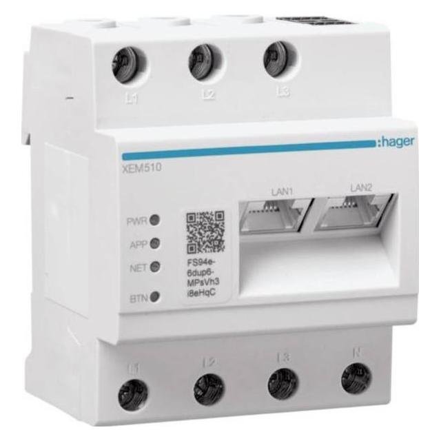 Hager XEM510 Lastmanager bis 10 LP lokal (XEM510)