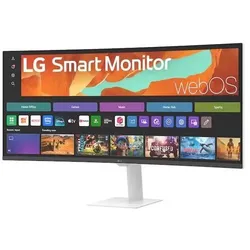 LG Smart Monitor 34U601SA-W (3440 x 1440 Pixel, 34"), Monitor, Weiss