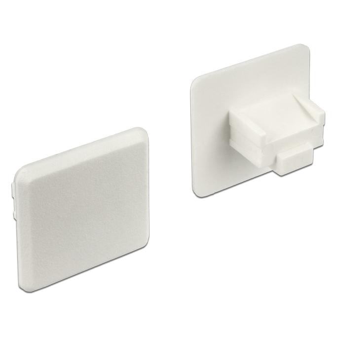 Delock RJ-45 Staubschutz, 10 Stück (Blindmodul) (64019)