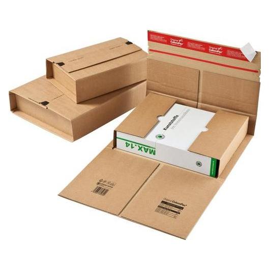 Dinkhauser Kartonagen Dinkhauser 20 ColomPac Buchverpackungen Versandverpackungen 28.0 x 18.5 8.5 cm (20 Stk.) (CP035.01.020)