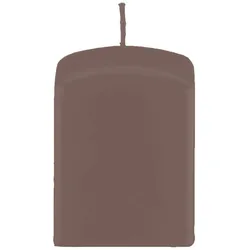 Kopschitz Kerzen Quader Kerzen Mocca 8 x Ø 7/7 cm, 4 Stück
