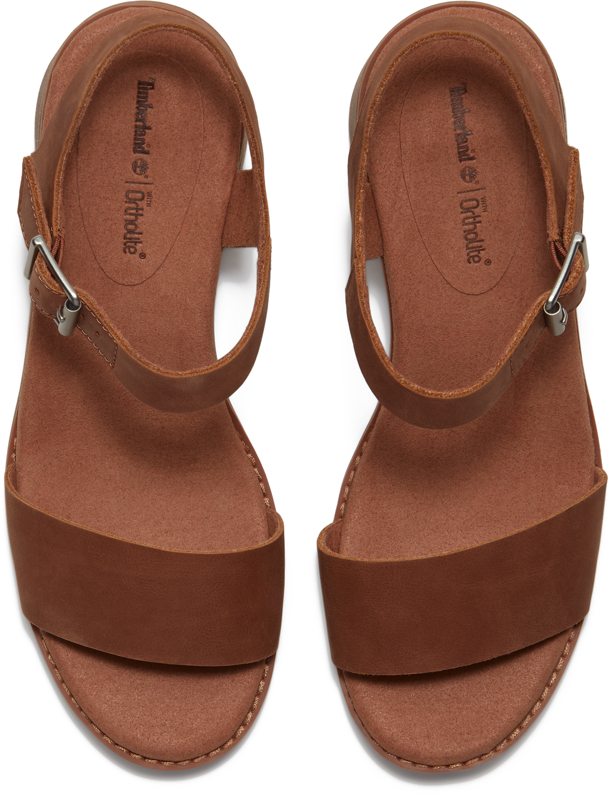 Sandale TIMBERLAND "LAGUNA SHORE BACKSTRAP SANDAL", Damen, Gr. 40, Synthetik, braun (rst full grain), Leder, Schuhe Sandale, aus Leder rst full grain 40, Synthetik