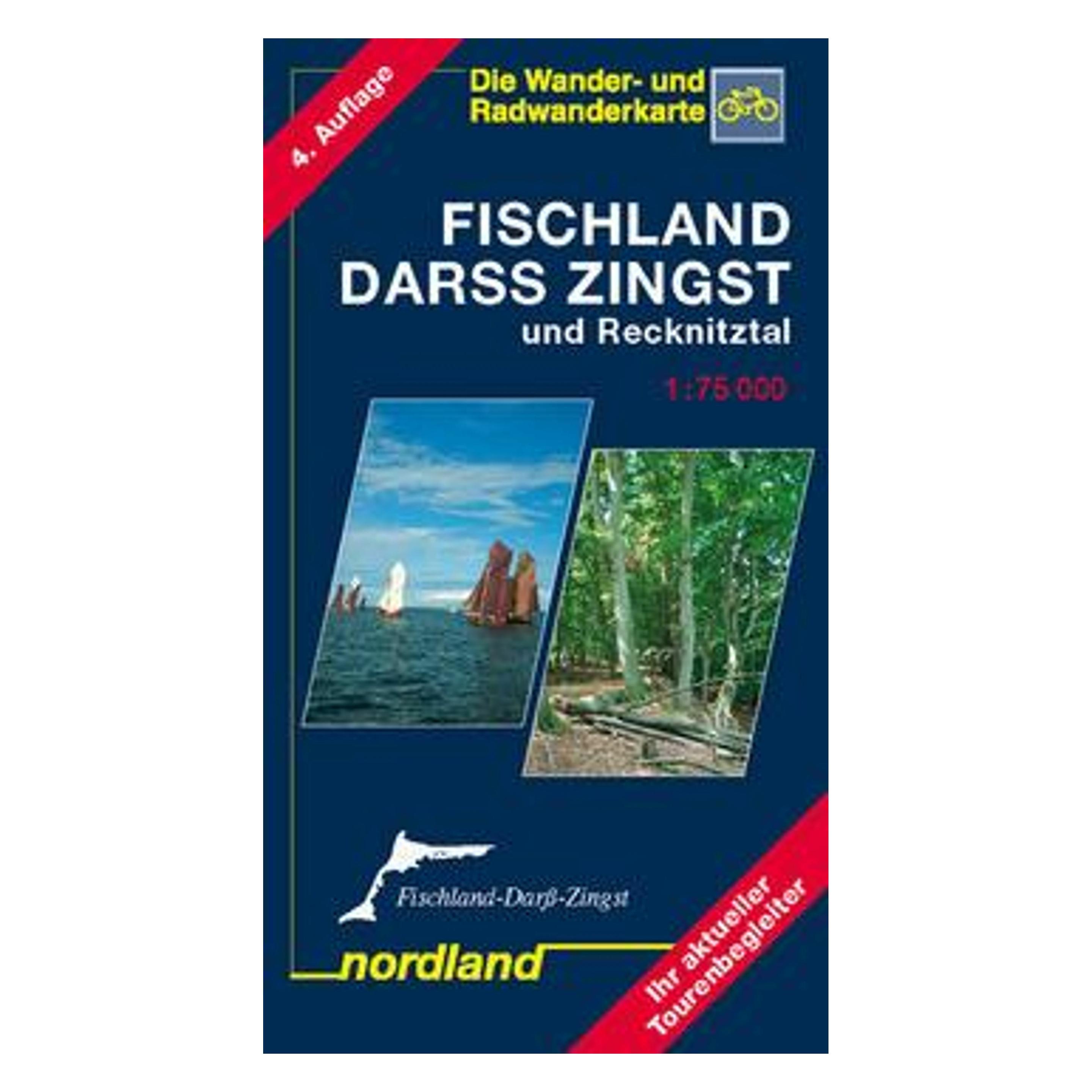 Nordland Verlag Nordland Karten. Fischland,Darss,Zingst (43477187)