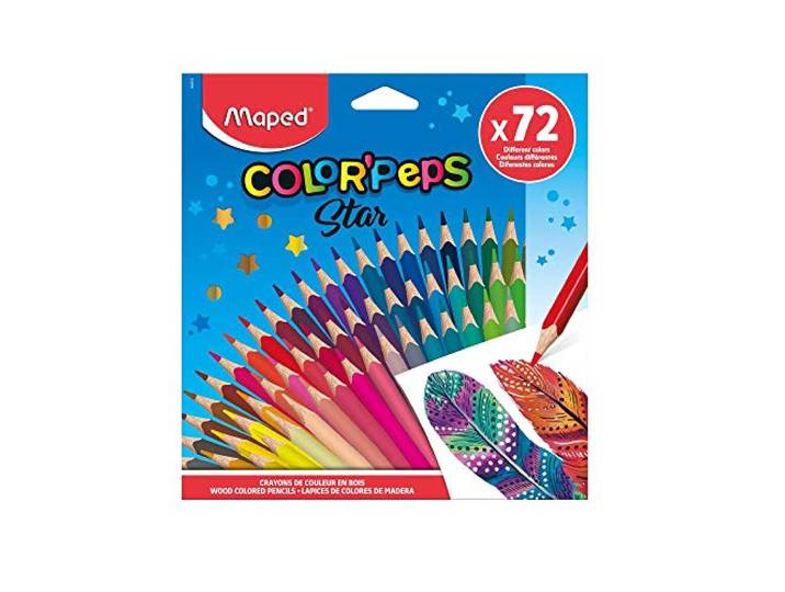 Maped - Crayons de Couleur Color'Peps Classic - Crayon Triangulaire