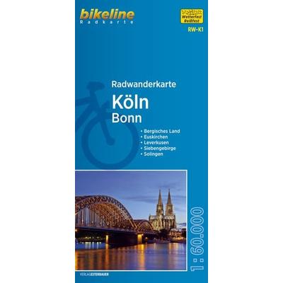 Radwanderkarte Köln Bonn RW-K1, Sonstige von , Esterbauer, 978-3-85000-403-9