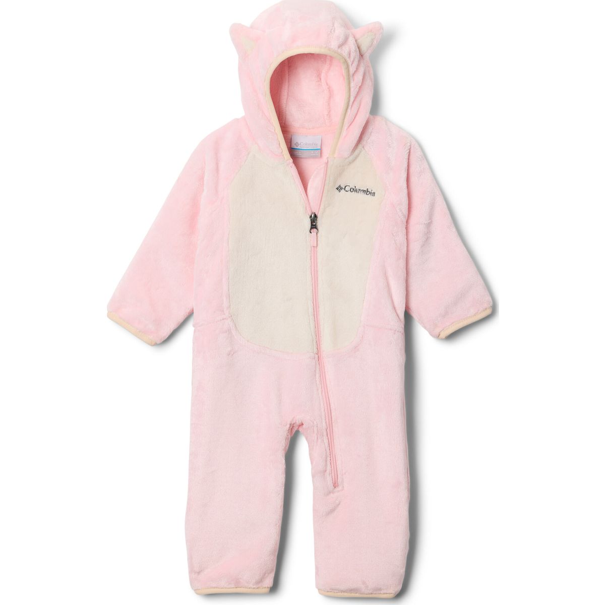Columbia Foxy Baby sherpa Bunting satin pink, chalk (608) 12/18 186398-1863981-608-12/18