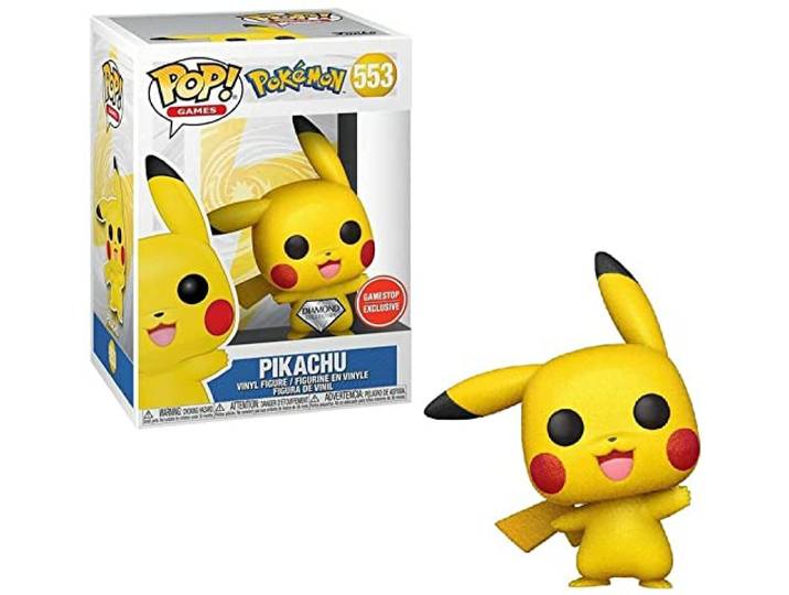 Pop Spiele Pokemon 9,5 cm große Actionfigur exklusiv - Pikachu Diamond #842