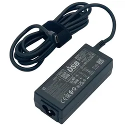 HP AC Adapter (45 W), Notebook Netzteil, Schwarz