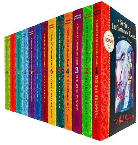 Egmont Lemony Snicket A Series Of Unfortunate Events Complete Collection 13 Children Books Set
