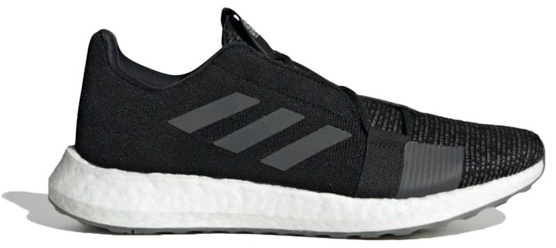 adidas Senseboost Go Core Black Grey Six - EU 41 1/3