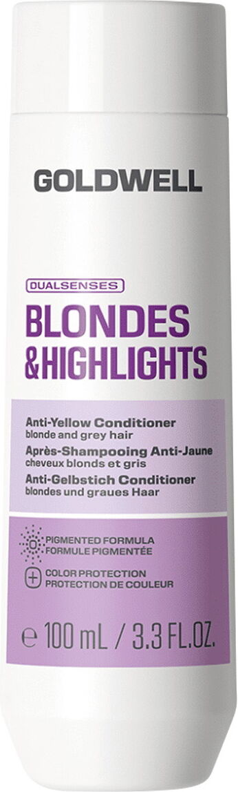 100ml Goldwell Dualsenses Blondes & Highlights Anti-Gelbstich Conditioner