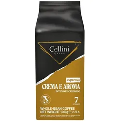 Cellini Espressobohnen »Crema e Aroma« 1000 g braun