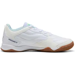 Puma, Unisex, Fussballschuhe, Pressing Iv (44.5), Blau, Mehrfarbig, Weiss