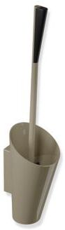 Hewi 801 Toilettenbürstengarnitur 801.20.10086 sand, Wandmontage, langer Stiel