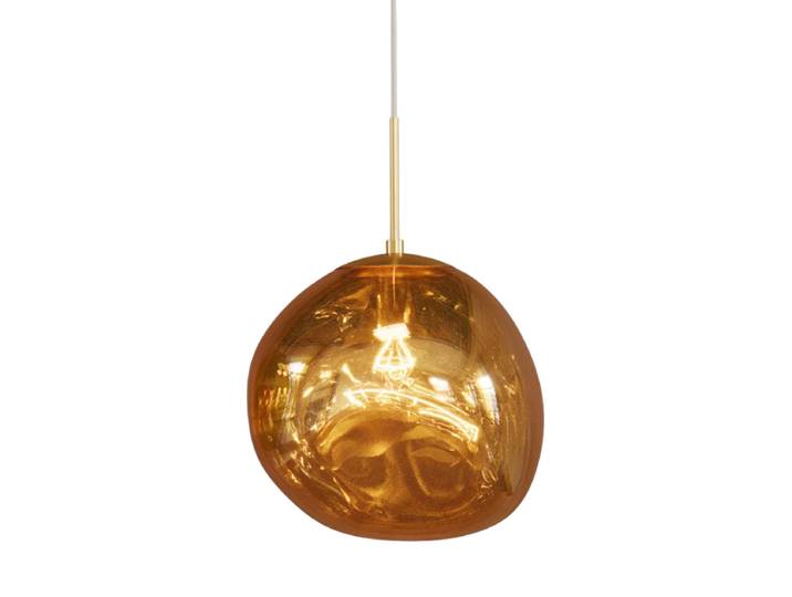 Design Pendellampe „Liquid Diamond“ - Ø 35 cm Gold Invicta Interiors