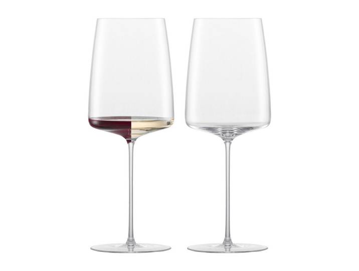 Zwiesel Glas Weingläser Kraftvoll & Würzig Simplify transparent 689 ml 2er Set, Transparent, Glas, Gläser, Weingläser