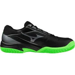 Mizuno Break Shot 5 CC Tennisschuhe 62 - black/foliage green/glowing apple 44.5