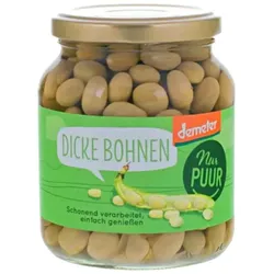 NurPuur Dicke Bohnen demeter 350g