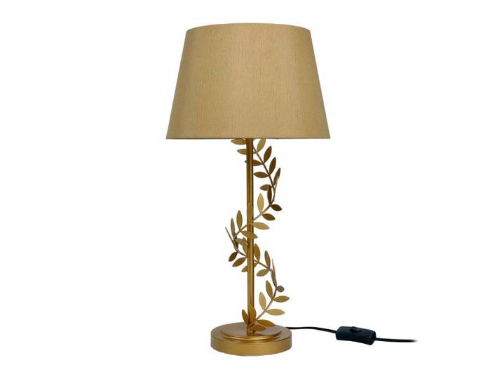 Relaxdays Lampe de table « Rameau d'or »