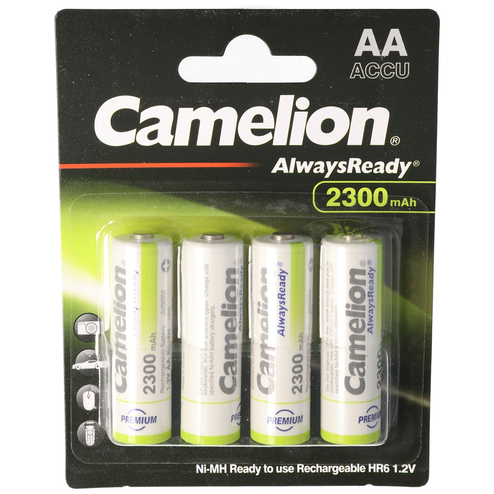 Varta 12-pack AA Mignon LR6 HR6 NiMH batterij 2300mAh 1.2V