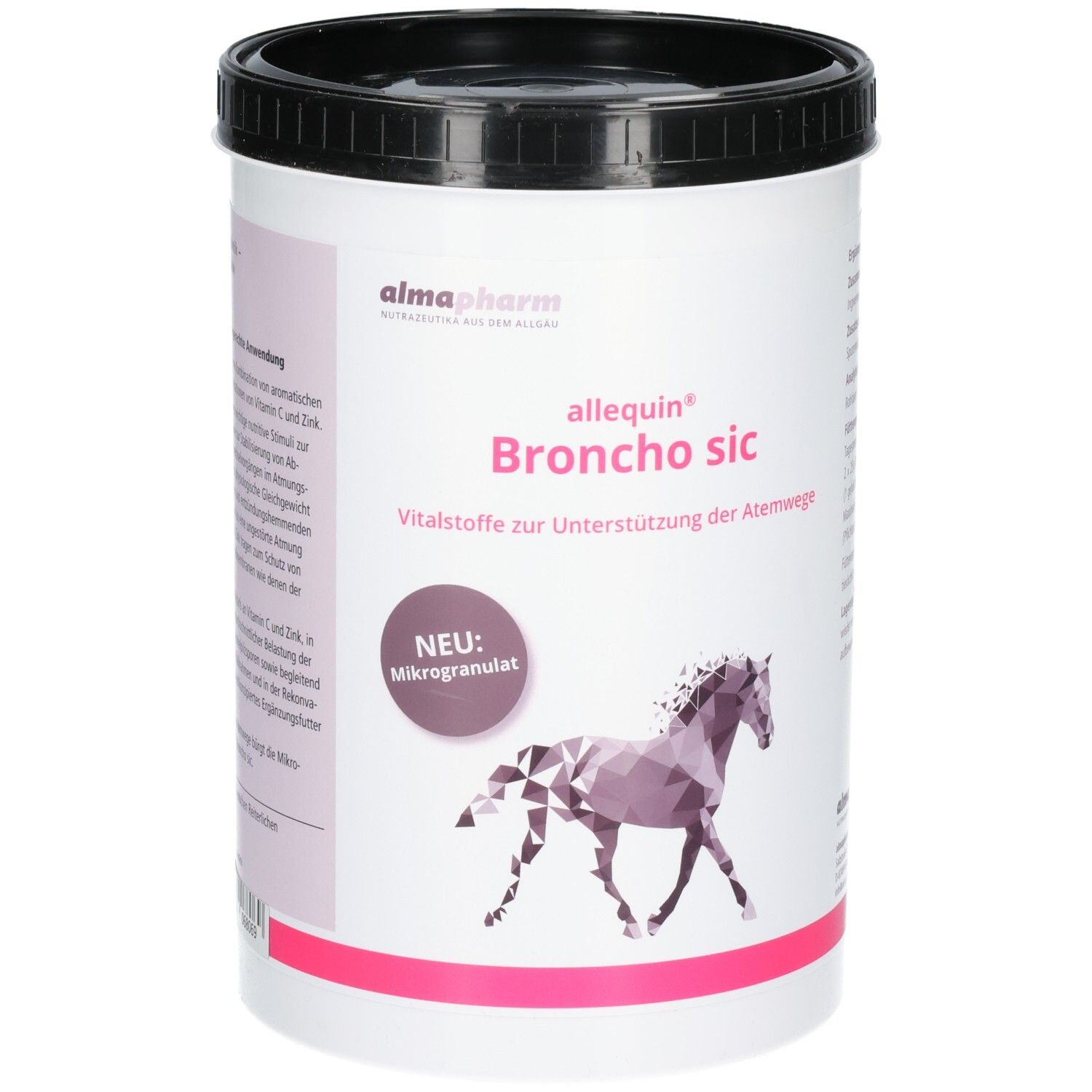 Allequin Broncho SIC Ergänzungsfuttermittel für Pferde 800 g Granulat