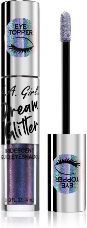L.A. Girl Cosmetics Dream Glitter fard à paupières liquide pailleté teinte Meteo Shower 4 ml