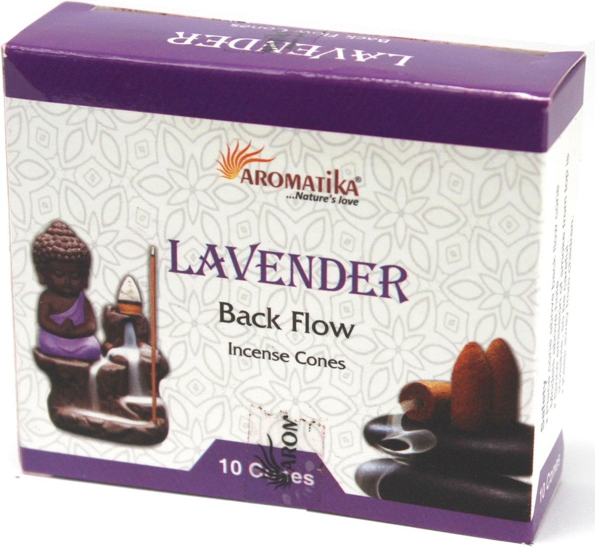 Aromatica Backflow Wierook Kegels - Lavendel - 120 stuks