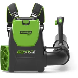 Greenworks 60V Rucksack-Laubbläser - 4Ah Akku