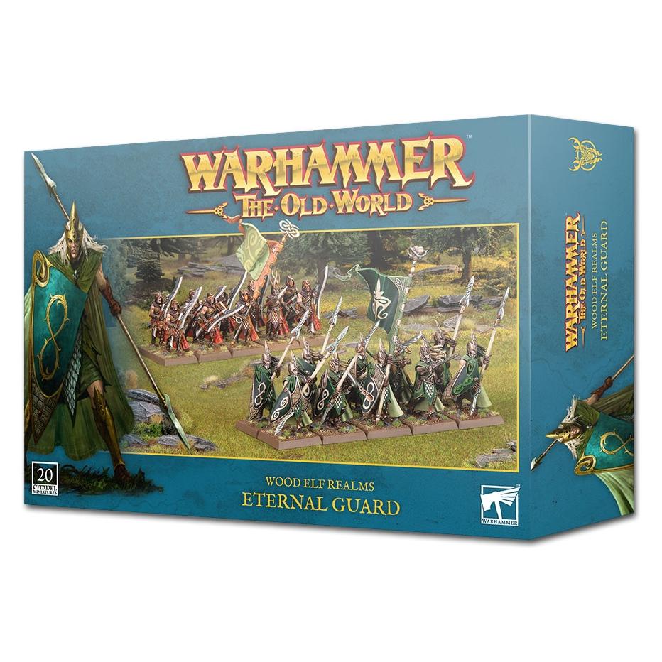 Games Workshop Warhammer ToW - Royaumes Elfes Sylvains : Garde Eternelle (Kunststoff) (13-106)