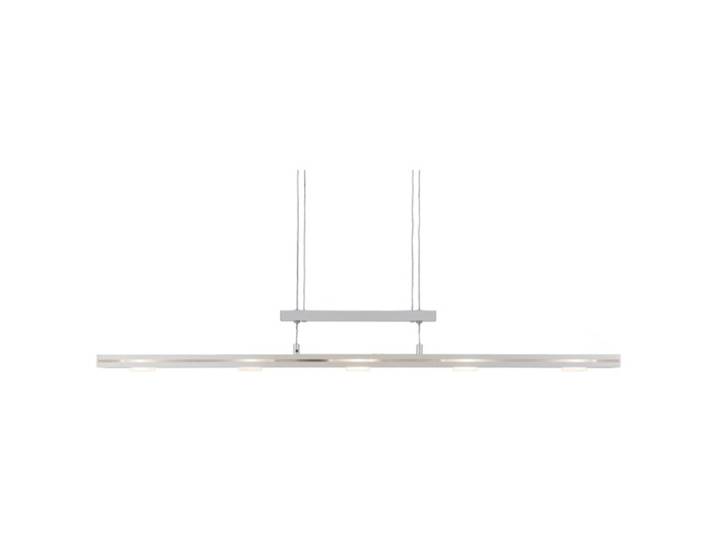 Pendellampe Cico Silber Aluminium/Glas 2200 lm B 100 cm - LED - Lichtfarbe: Warmweiss- LED Energiesparlampe