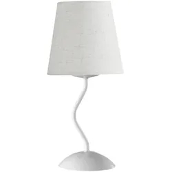 Nachttischleuchte Margot Weiß max. 6 Watt