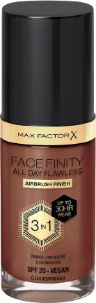 Max Factor Facefinity 3 in 1 Primer Concealer & Foundation C110