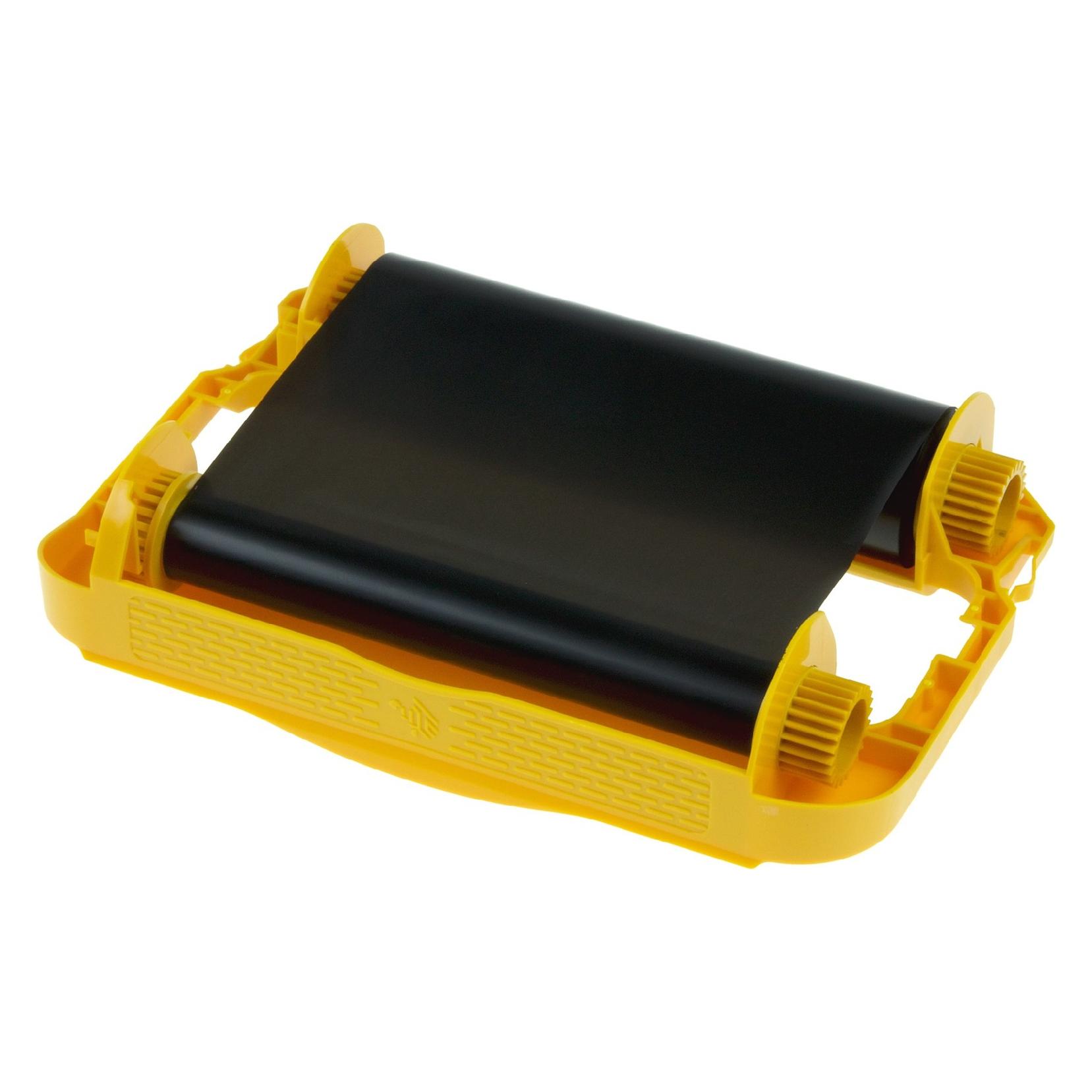 Zebra Farbband Thermo Transfer ZD421c 110mm Resin (4800) 6er-Pack (11 cm, Schwarz) (04800CT11007)