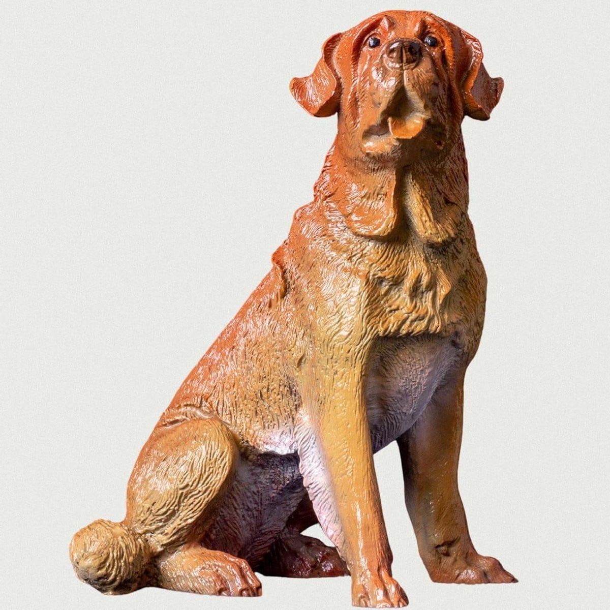 Handgemaakt bronzen Sint Bernard beeld voor huisdecoratie - Brons