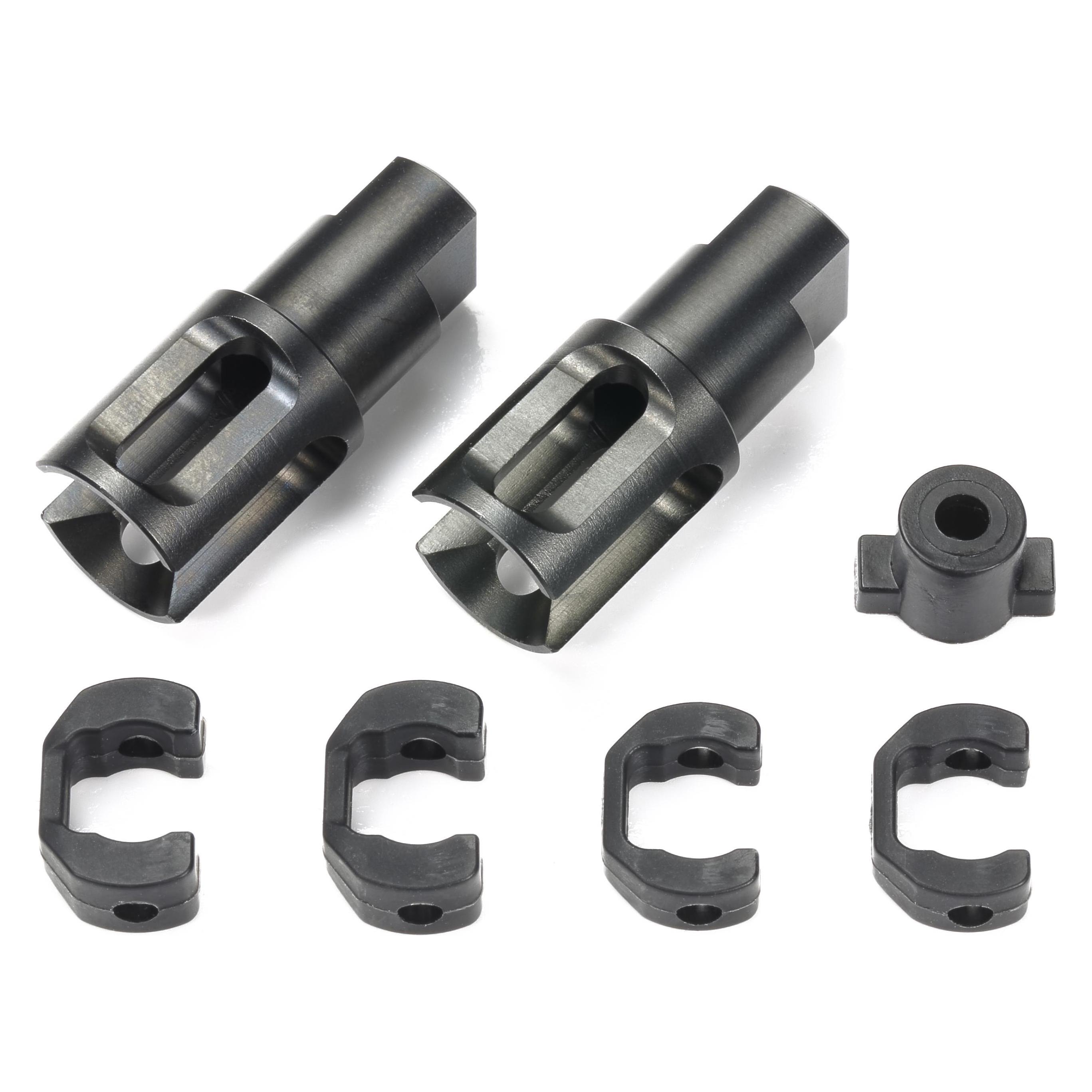 Tamiya TRF420 Steel Front Direct Cups (2) (TAM 54934)