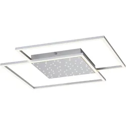 LED-Deckenleuchte Yuki in Grau max. 57 Watt Deckenlampe